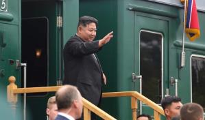 Kim Jong-un retorna de Rusia tras visita de una semana