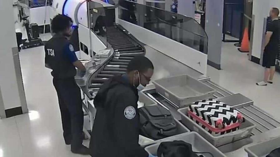 Video muestra a empleados del TSA en el Aeropuerto de Miami robando a pasajeros