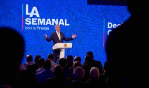 Abinader encabeza La Semanal con la Prensa desde Nueva York