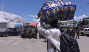 Los comerciantes ya sienten el cierre de la frontera domínico-haitiana
