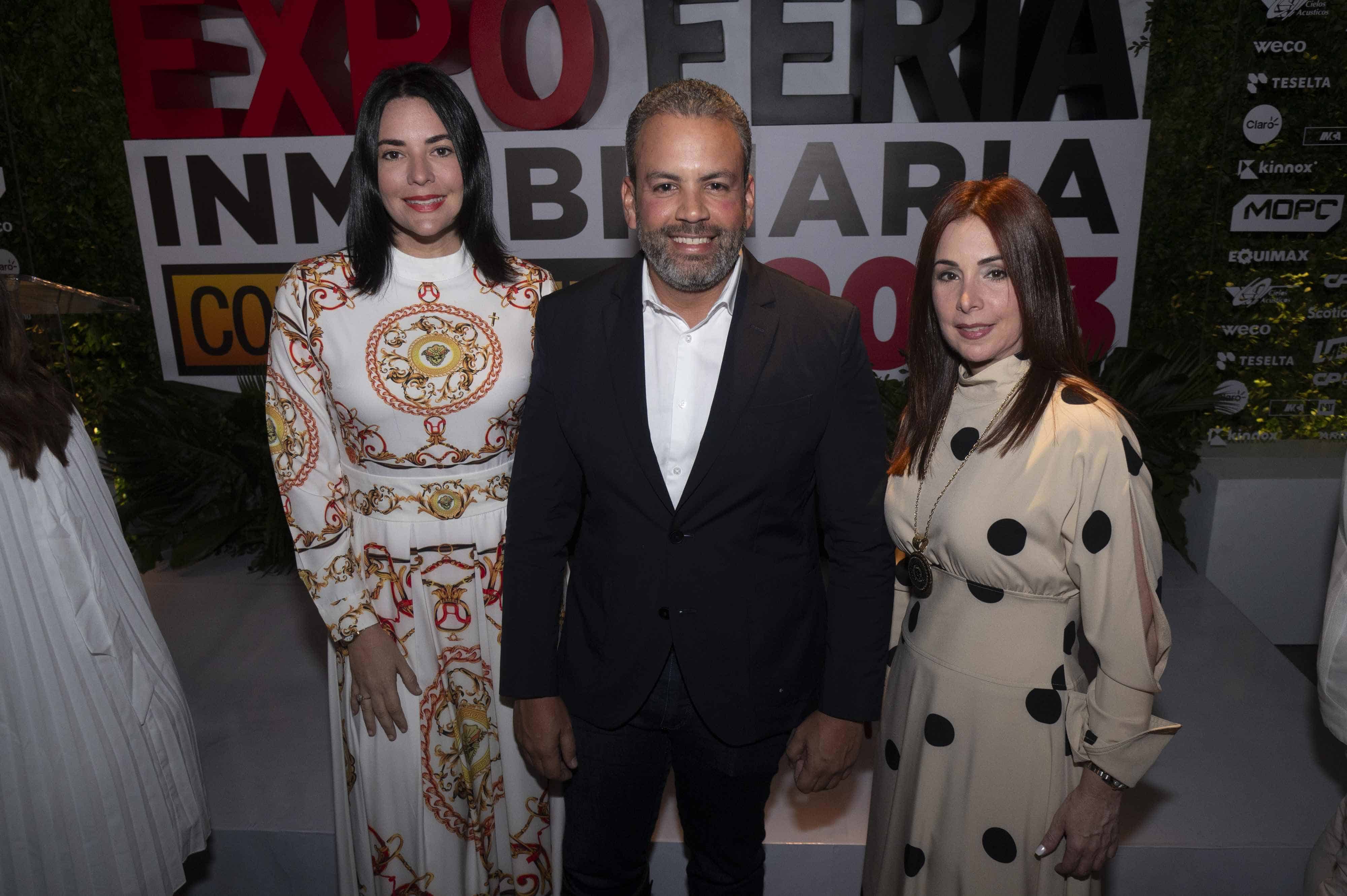 Marcelle Martínez Bonetti, Guido Rosario y María Victoria Pardilla.