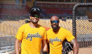 Peña y Paulino un dúo que da profundidad a la receptoría de las Águilas