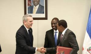 Abinader define reunión con el presidente Keniano como favorable para todos