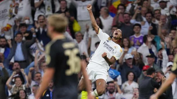 Bellingham anota en el descuento y el Real Madrid vence al Union Berlín
