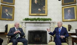 Biden y Lula conversan sobre temas laborales y de clima