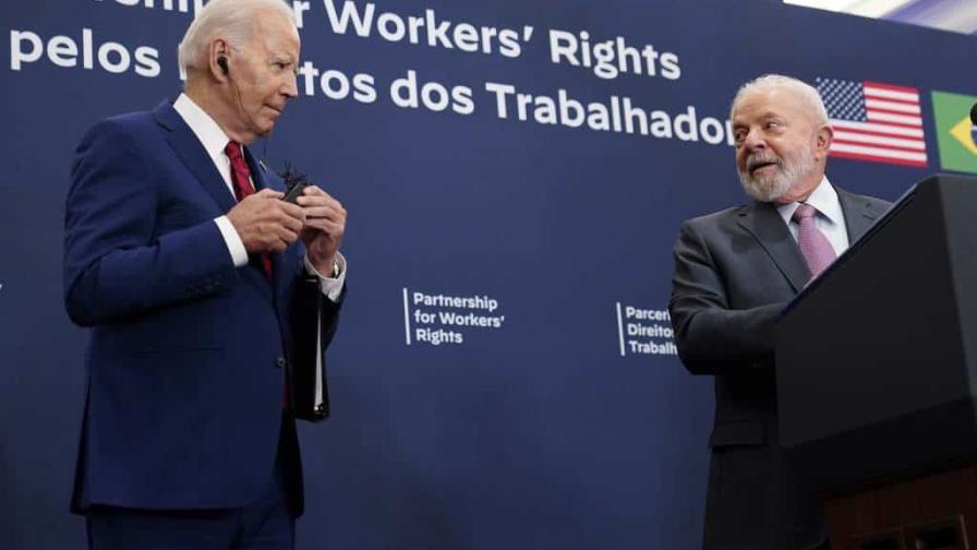 Biden y Lula se centran en derechos de los trabajadores y minimizan públicamente sus diferencias