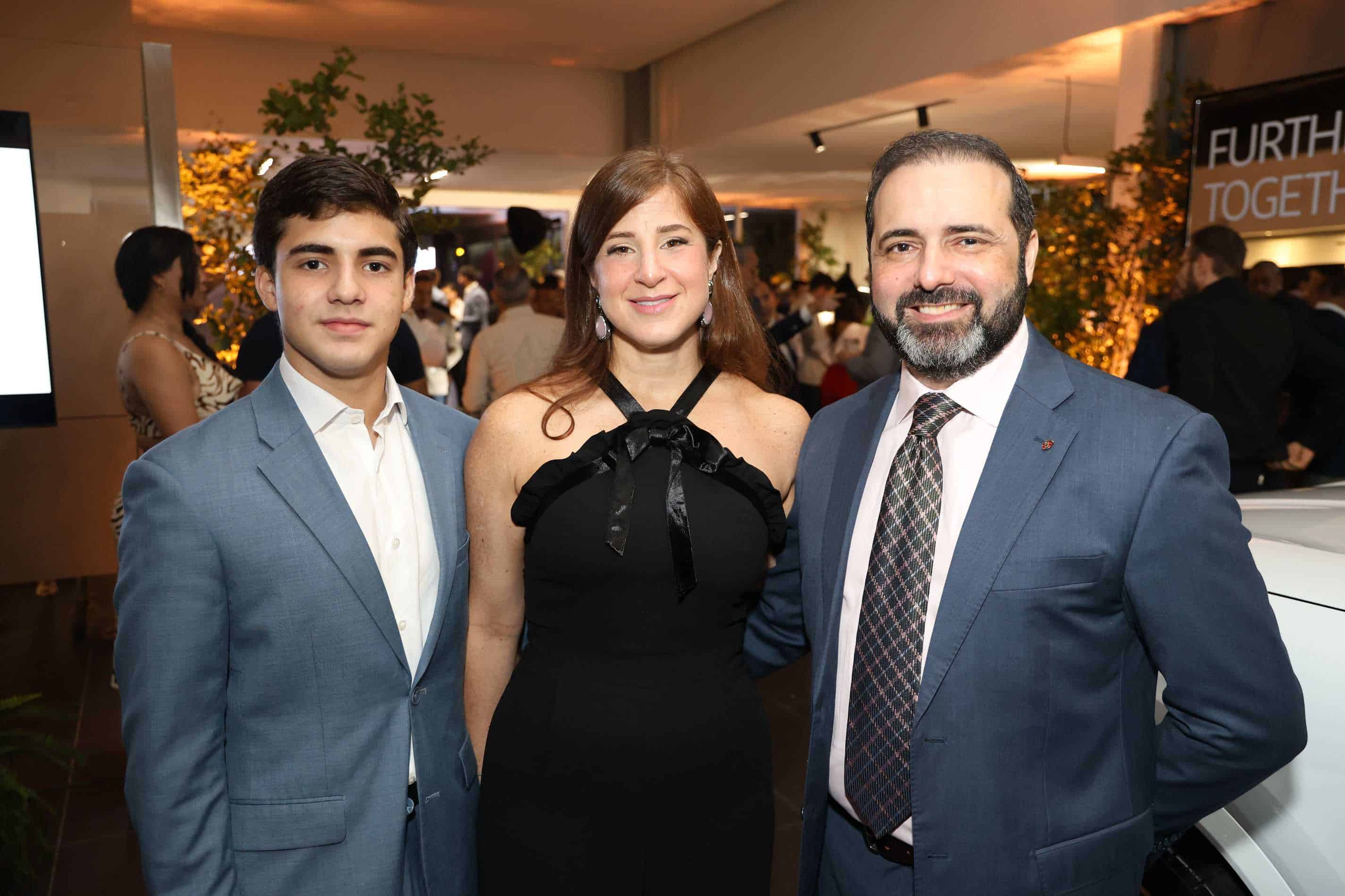 Felipe Monzón, Licelotte Marte y Arturo Monzón.<br><br>