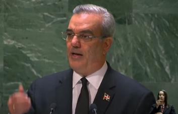 Abinader lleva a la ONU crisis generada por construcción de canal en el río Masacre Abinader lleva a la ONU crisis generada por construcción de canal en el río Masacre