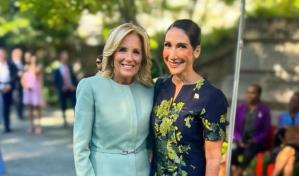 Primera dama Raquel Arbaje se reúne con su homóloga de Estados Unidos Jill Biden