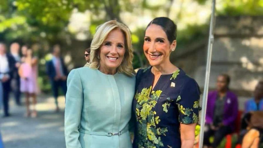 Primera dama Raquel Arbaje se reúne con su homóloga de Estados Unidos Jill Biden