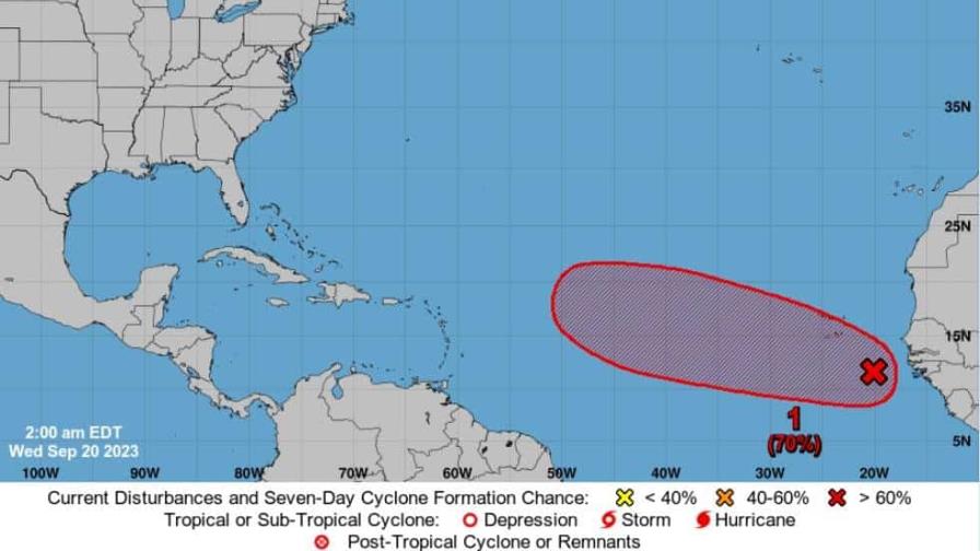 Onda tropical en el Atlántico podría convertirse en ciclón tropical