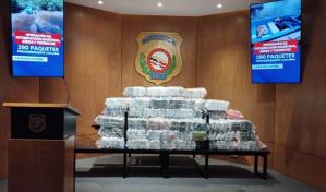 Hallan 290 paquetes de drogas en lancha perseguida por costas de Bayahíbe; sus ocupantes huyeron