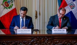 Poderes Judiciales de RD y Perú firman memorándum para fortalecer ambas instituciones