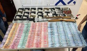 Autoridades desarticulan red dedicada al tráfico de armas; apresan cabecillas en el Cibao