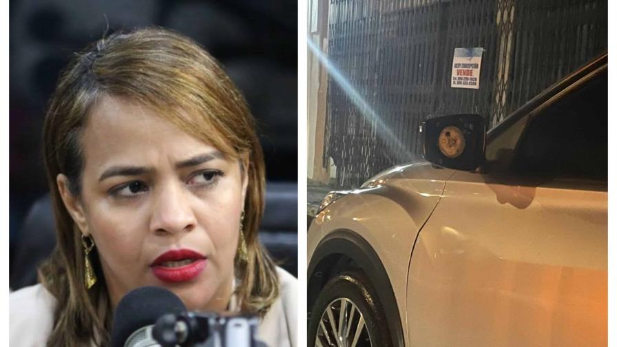 Expresidenta del Círculo de Locutores Dominicanos denuncia robo de retrovisores de su vehículo en la Ciudad Colonial