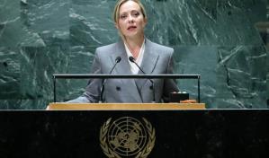 Meloni llama desde la tribuna de la ONU a una ‘guerra’ contra el tráfico de migrantes