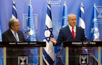 Netanyahu exige a Guterres que la ONU cambie su postura hacia Israel