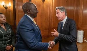 Blinken y el presidente de Kenia afinan los detalles de la misión para Haití