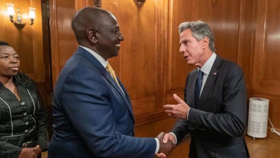 Blinken y el presidente de Kenia afinan los detalles de la misión para Haití