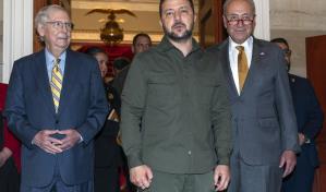 Zelenski presenta un mensaje optimista a legisladores de EE.UU. sobre la guerra en Ucrania