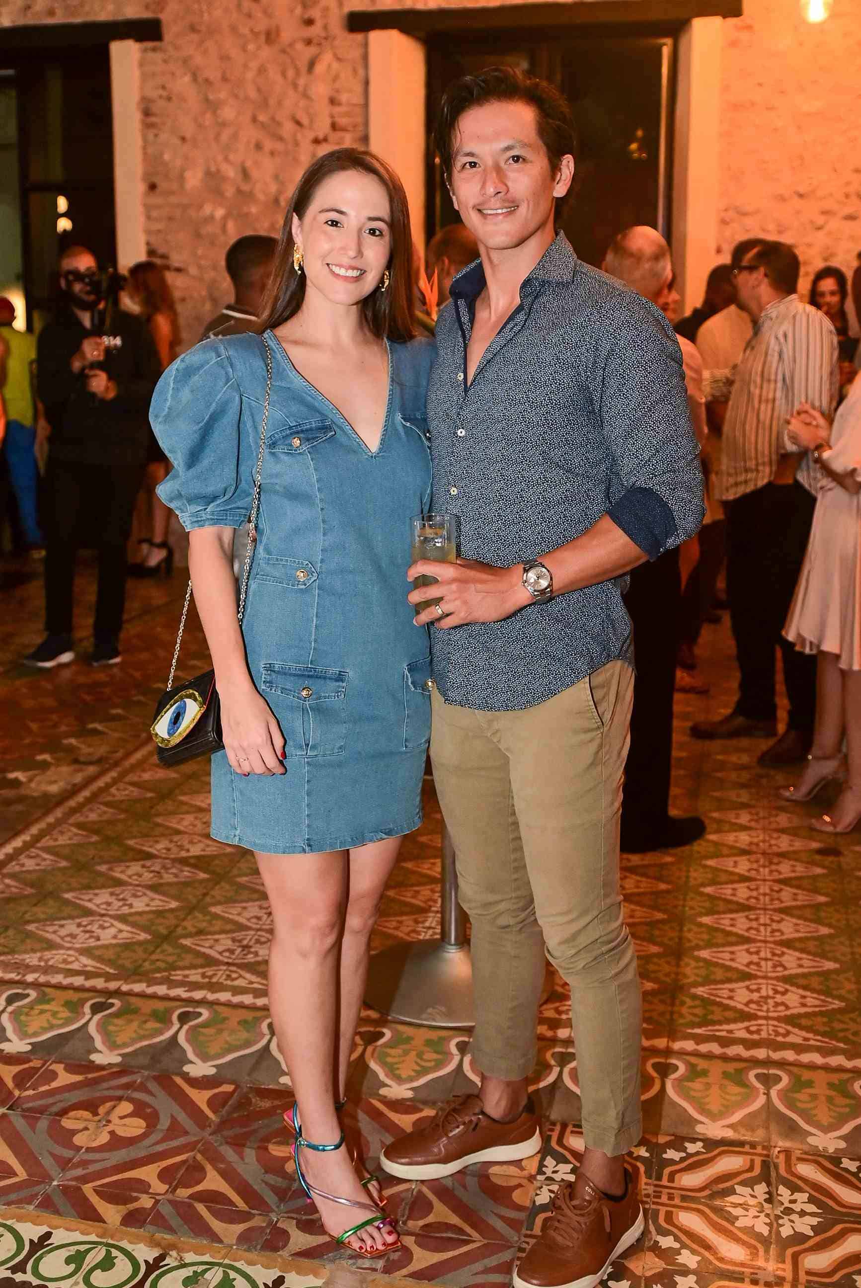 Camila Carpio y Beno Suriano.