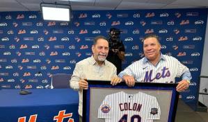 Cónsul Eligio Jáquez felicita a Bartolo Colón tras elegir retiro con los Mets de su prestigiosa carrera en MLB