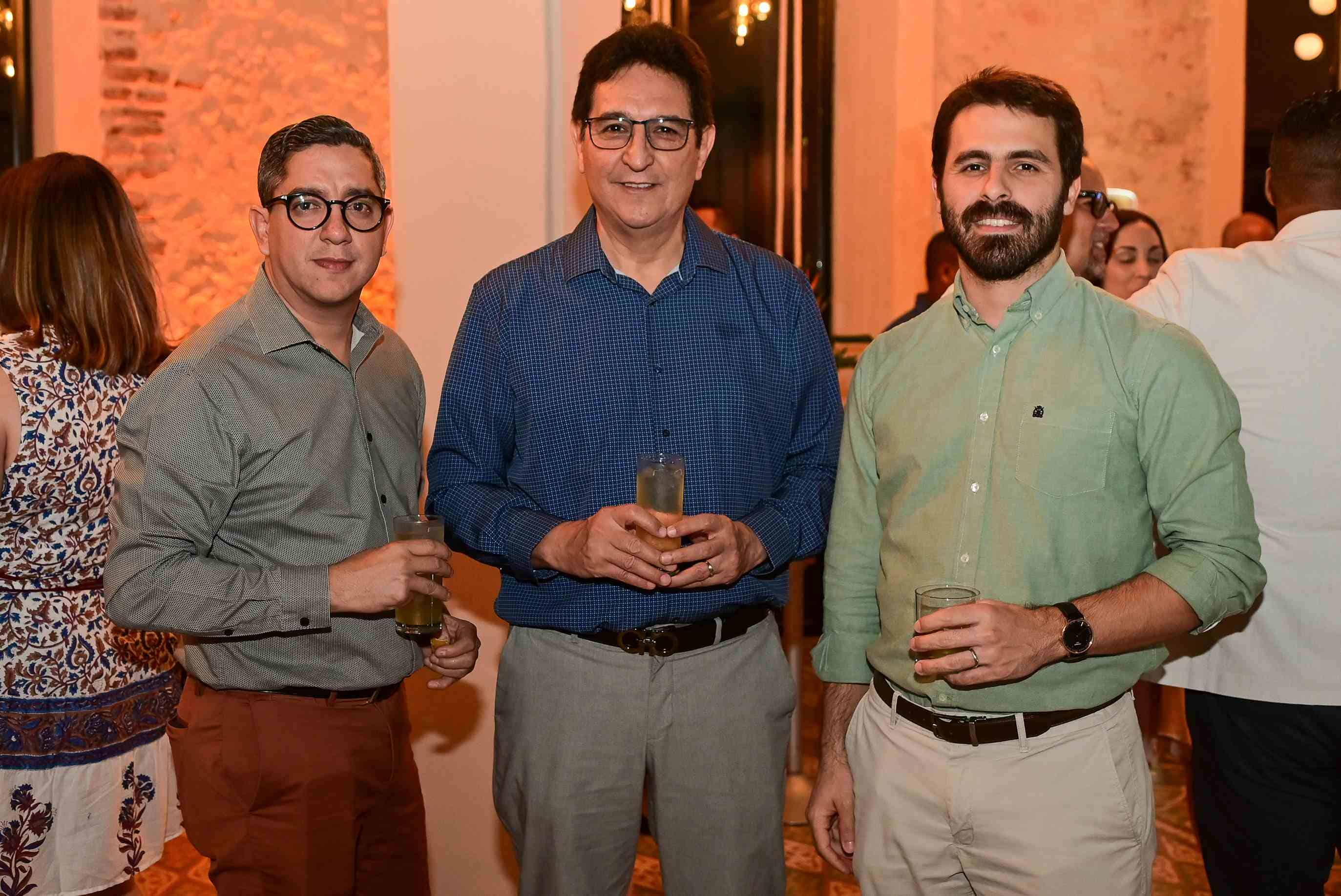 José Luis Uceta, Alejandro Zapata y José Lama.