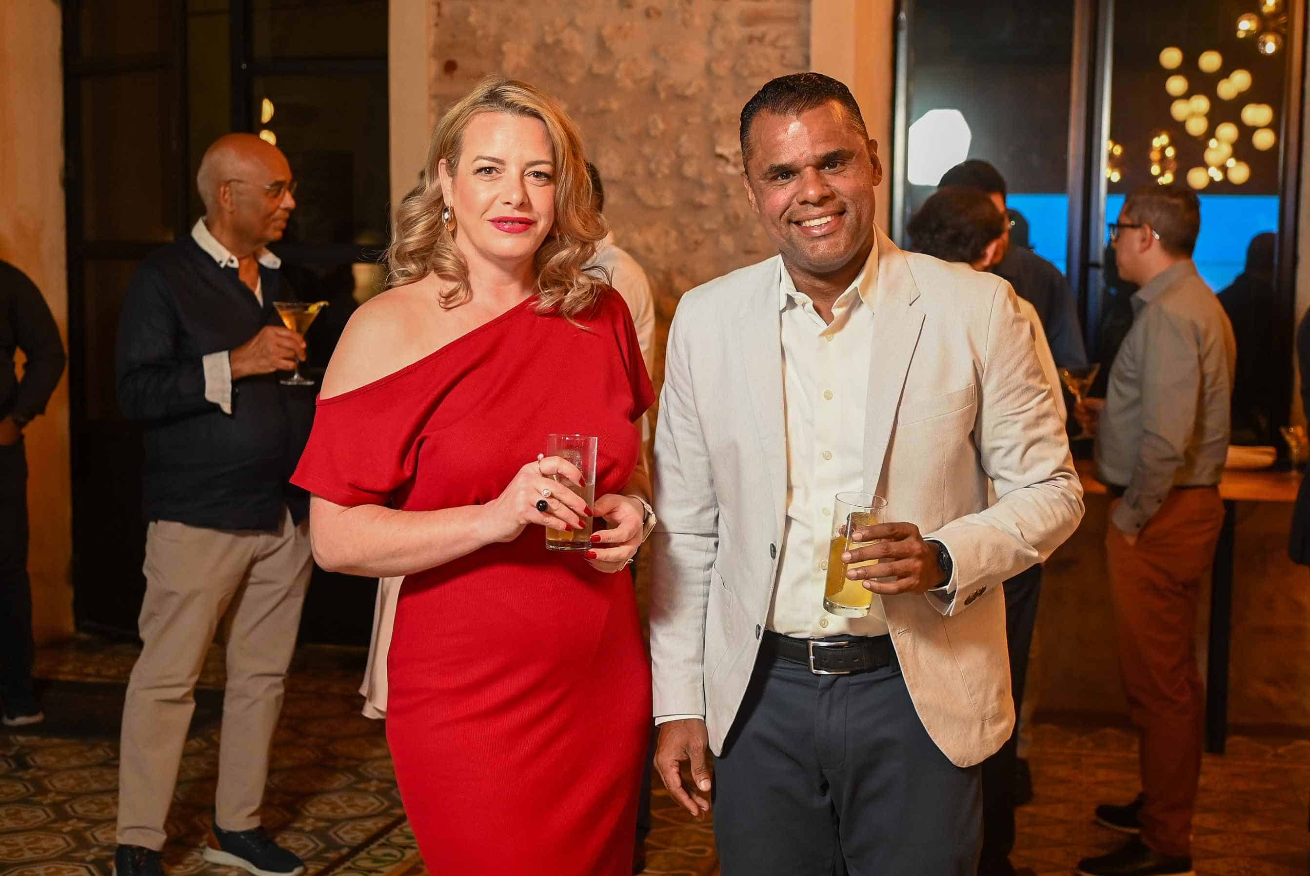 Laura Manzano y Carlos González.