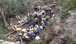 Argentina: 4 soldados muertos y 18 heridos tras desbarrancar camión del ejército
