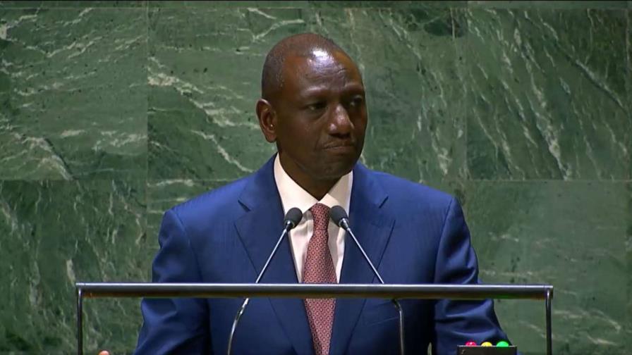 Presidente de Kenia pide a la ONU aprobar con urgencia despliegue de fuerza multinacional en Haití