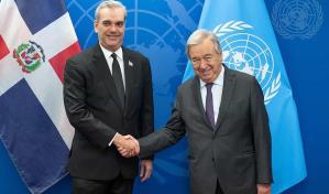 Abinader solicita al Secretario General ONU misión de seguridad en Haití