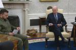 Zelenski, entre apoyo de Biden y recelo de escépticos a entregarle más ayuda Zelenski, entre apoyo de Biden y recelo de escépticos a entregarle más ayuda