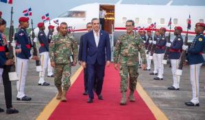 Presidente Abinader llega al país tras varios días en Nueva York