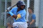 Rays llaman al dominicano Junior Caminero de Montgomery de la Doble-A Rays llaman al dominicano Junior Caminero de Montgomery de la Doble-A