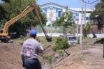 Más de dos mil toneladas de sedimentos han retirado en dos días de la toma de agua del canal La Vigía