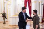 Zelenski llega a Canadá procedente de Washington y es recibido por Trudeau