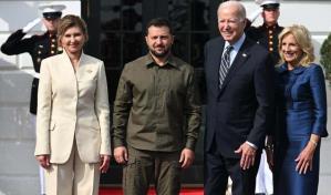 Zelenski en la Casa Blanca: apoyo de Biden y recelo de republicanos