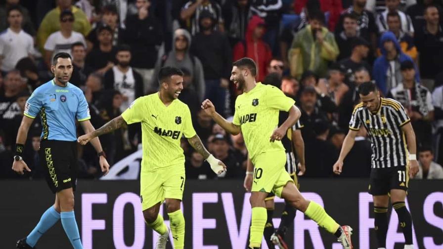 Juventus sufre primera derrota de la temporada; cae por 4-2 con el Sassuolo