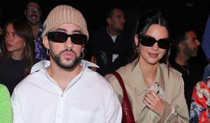 Bad Bunny y Kendall Jenner llevan su romance al Fashion Week de Milán