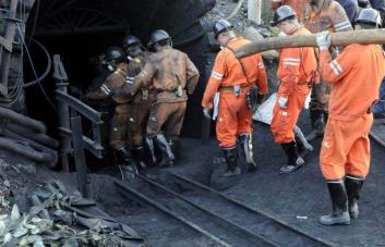 Mueren 16 personas en incendio en mina de carbón en China
