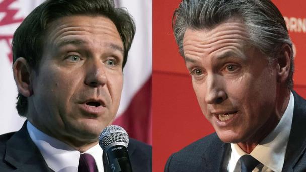 DeSantis y Newsom se enfrentarán en noviembre en un debate en Fox News