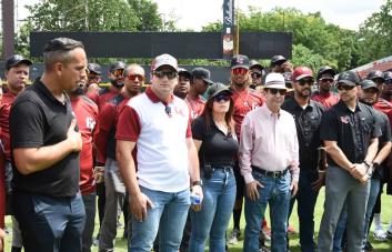 Gigantes del Cibao iniciaron sus prácticas con más de 45 jugadores