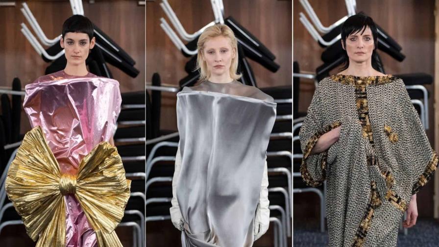 La belga Marie-Adam Leenaerdt abre la Semana de la Moda parisina con un toque de humor