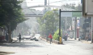 Protestan en San Francisco de Macorís en víspera de huelga por 48 horas