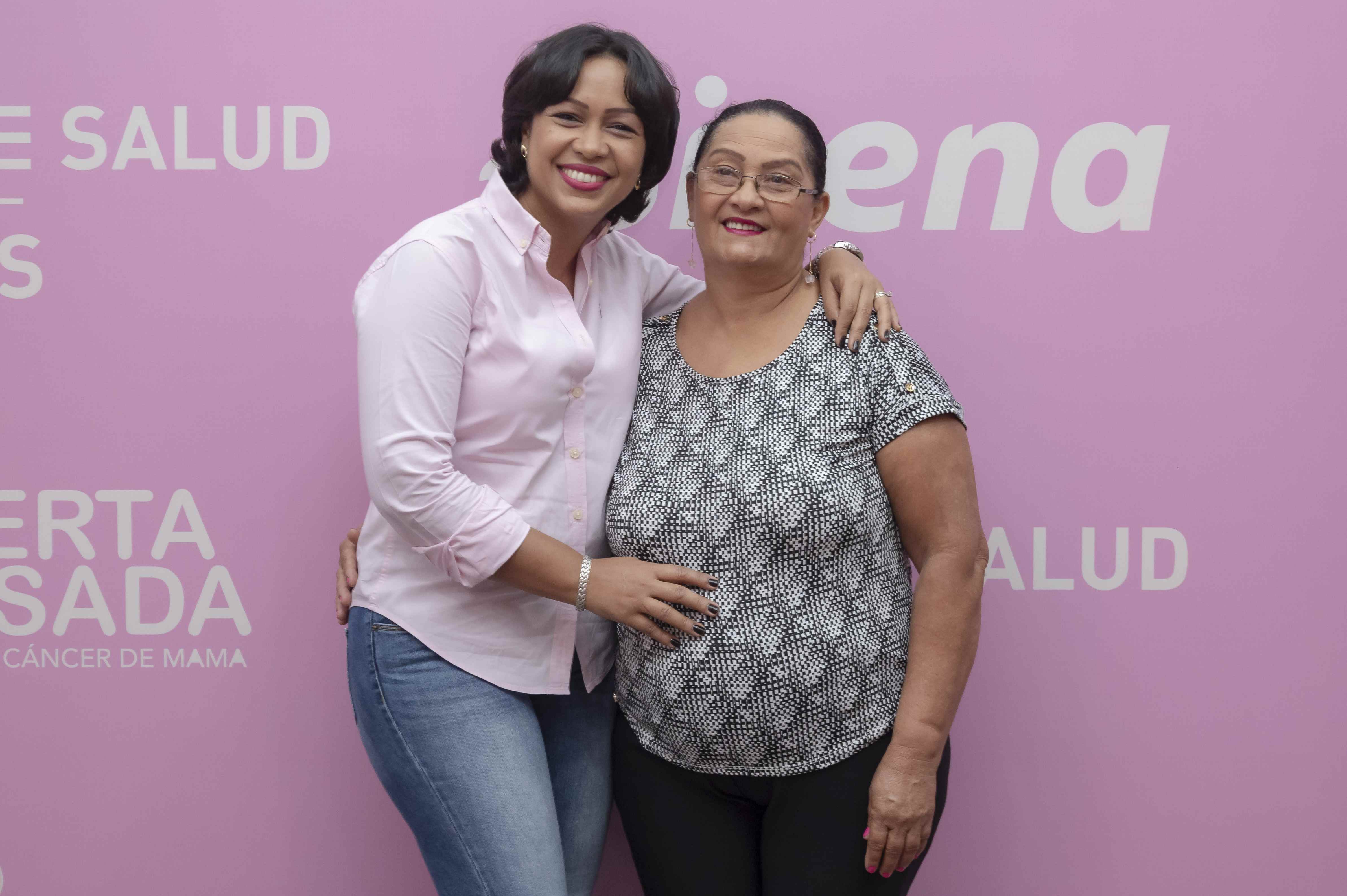 Raquel Jiménez y Fredevinda Marte.