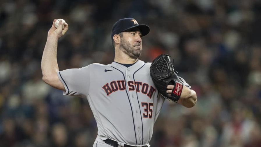 Con una actuación de antaño de Verlander, Astros superan a Marineros