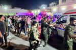Al menos un centenar de muertos por un incendio durante una boda en Irak Al menos un centenar de muertos por un incendio durante una boda en Irak
