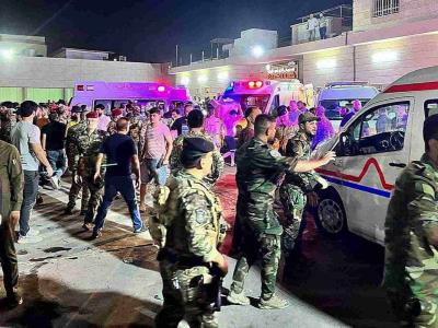 Al menos centenar de muerto por un incendio en Irak