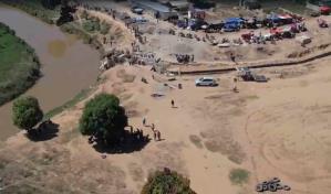 VIDEO| No hay actividad de obreros haitianos este martes en canal en río Masacre