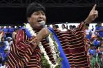Evo Morales dice que aceptó ser candidato a la Presidencia para salvar a Bolivia otra vez Evo Morales dice que aceptó ser candidato a la Presidencia para salvar a Bolivia otra vez